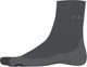 Falke tk2 short anti-blaar dik wol functioneel materiaal wandelsokken dames grijs - maat 37-38