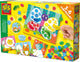 Ses creative 14062 montessori speelgoed kleuren en materialen sorteren - 4 plakkaarten - sensorisch speelgoed - veertjes, structuur foam, vilt en vingerlijm