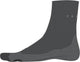 Falke tk2 short anti-blaar dik wol functioneel materiaal wandelsokken heren grijs - maat 42-43