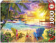 Educa - liefdesstrand - puzzel - 1000 stukjes - legpuzzel
