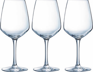 Arcoroc wijnglazen -6x - transparant - 300 ml - glas - rode wijn - witte wijn - glazen