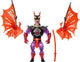 Mattel motu x tmnt: turtles of grayskull action figure mutated ninjor 14 cm action figuur