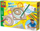 Ses creative houten spiraalontwerper - creatieve tekenset voor kinderen vanaf 5 jaar - maak meer dan 40 unieke spiralen met houten wielen - perfect voor jonge kunstenaars