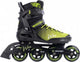 Tempish wox 84 skeelers volwassenen – 4x84mm wielen – fitness inline skates – zwart groen – maat 41