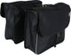 Dresco dubbele fietstas basic shopper 32 liter