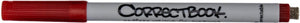Correctbook pen - fineliner rood - 0.6mm - voor uitwisbaar notitieboek