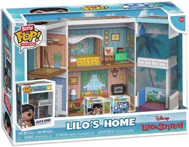 Funko lilo stitch lilo's home (bitty pop!) vinylfiguur pop! standaard unisex