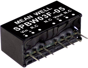 Mean well spbw03f-03 dc dc-convertermodule 700 ma 3 w aantal uitgangen: 1 x inhoud 1 stuk(s)