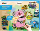 Avenir scratch jointed puppet - bosdieren - kras marionetpopjes - 5 jaar