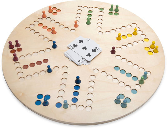 Bs toys 3-in-1 bordspel - keezenspel, ganzenbord en ludo - speelgoed 6 jaar - 2 tot 6 spelers - bordspellen voor kinderen - cadeau kind
