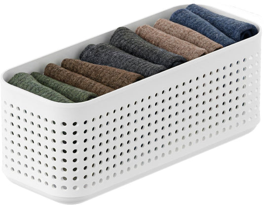 Rotho wop kledingkast organizer - mand s - wit
