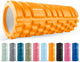 Tunturi yoga grid foam roller - massage roller - foamroller - fitness roller - oranje - 33cm - incl. gratis fitness app