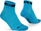 Gripgrab - classic low cut zomer fietssokken 1 paar korte coolmax sokken - blauw - unisex - maat l (44-47)