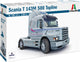Italeri modelbouwpakket auto - 0736 scania t143m 500 torpedo topline 4x2 - vrachtwagen plastic - 1:24 - modelbouw