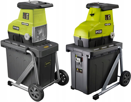 Ryobi rsh3045u - hakselaar - 3000 w - automatisch materiaalvoer - omgekeerde functie