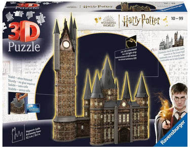 Ravensburger harry potter - hogwarts castle: astronomy tower night edition (626 pieces) 3d puzzel - multicolours
