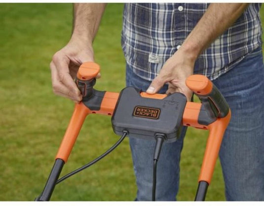 Black+decker black decker grasmaaier 42cm 1800w - fiets met handvat bemw481bh