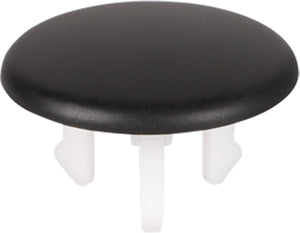 Differnz afdekkap overloop voor wasbak ø 3,5 cm x 2 cm, mat zwart