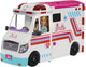 Barbie you can be anything - ambulance - met licht en geluid