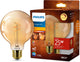 Philips led globe spiraal goud - 25 w - e27 - dimbaar extra warmwit licht