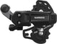 Shimano erdty200ssld achterderailleur tourney 6 7 spd. ss met oog (d-type) zwart kort