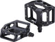 Bbb cycling mountainhigh set fietspedalen mtb - platformpedalen - antislip mountainbike pedalen - mat zwart - trappers fiets - flat pedals - bpd-32
