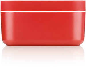 Lékué ijsblokjesvorm met bewaardoos - red