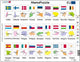 Larsen drapeaux et capitales de l’union européenne – puzzle mémo – union européenne – drapeaux et capitales – puzzle éducatif pour enfants – 54 pièces – fabriqué en norvège – pièces extra épaisses de 2,5 mm – plateau avec bord fixe