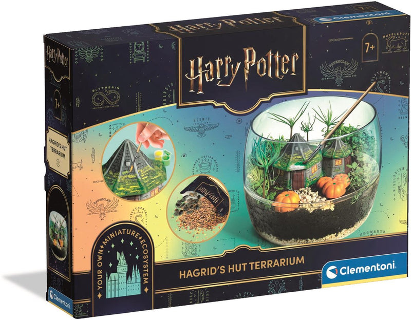 Chargez l'image dans la visionneuse de la galerie, Clementoni harry potter hagrid's hut terrarium miniatuur maken knutselset
