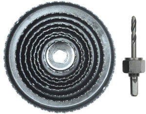Vorel 22572 - houtzaagset - 9-delig - staal - 38-127mm