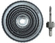 Vorel 22572 - houtzaagset - 9-delig - staal - 38-127mm