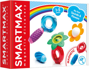 Smartmax my first sounds flowers - magnetische bloemen geluidjes - sensorische bouwset voor peuters - educatief speelgoed - vanaf 1 jaar