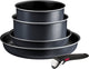 Tefal ingenio so light - pannenset - 5-delig - inductie - stapelbaar - afneembare handgrepen - ruimtebesparend