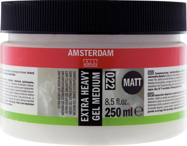 Amsterdam extra heavy gel medium mat 022 pot 250 ml
