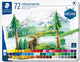 Staedtler kleurpotloden - metalen etui 72st