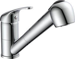 Eisl grande vita classic keukenkraan - mengkraan - met uittrekbare sproeier - chroom