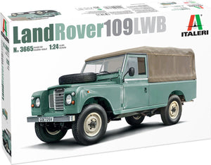 Italeri modelbouwpakket auto - 3665 land rover 109 lwb plastic - 1:24 - modelbouw