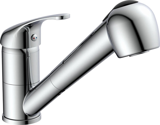 Eisl grande vita classic keukenkraan - mengkraan - met uittrekbare sproeier - chroom