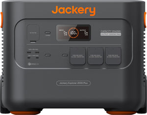 Jackery - explorer 2000 plus - portable powerstation – zonne-generator 2000 plus - 2042,8wh - lifepo4 batterij - draagbare krachtcentrale - snel opladen in 1,7u