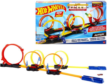 Hot wheels action multi-loop raceoff