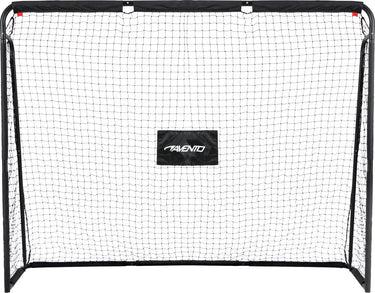 Avento voetbaldoel met targetscherm - staal - ca. 220 x 76 x 170 cm