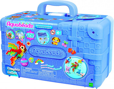 Aquabeads 31967 artiesten meeneemkoffer inclusief sorteerbak - 1400 parels in 38 kleuren- complete set
