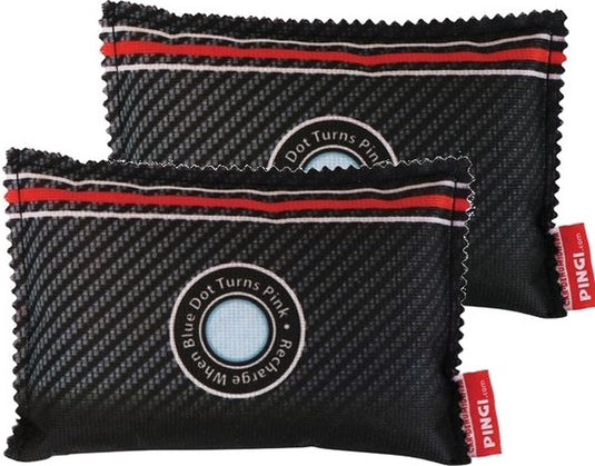 Pingi herbruikbare auto-ontvochtiger – duopack 2x350g – voorkomt condens – eenvoudig te drogen
