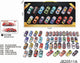 Amuuso pull back car (die cast)16 auto's (doos 41,30x19x2,8cm).
