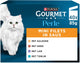 Gourmet perle mini filets in saus - kattenvoer natvoer - kalkoen eend tonijn lam - 40 x 85 g