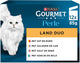 Gourmet perle duo – kattenvoer natvoer – kip rund kalkoen lam kalf eend konijn wild – 48 x 85 g