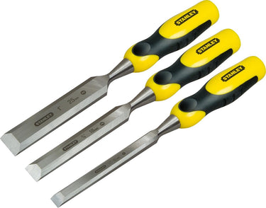 Stanley handgereedschap steekbeitelset dynagrip 3dlg. (12,18,25 mm) - 2-16-883