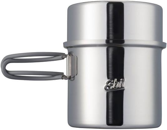 Esbit kookpot - 1l - dubbele kookpot - inklapbaar handvat - rvs