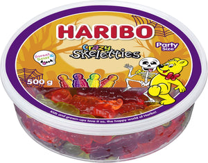 Haribo crazy skeletties - snoep in fruitsmaken - silo à 500g