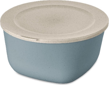 Koziol vershouddoos, kom met deksel, 4 l, natuur bloemen blauw, organic bio-circular - | connect box